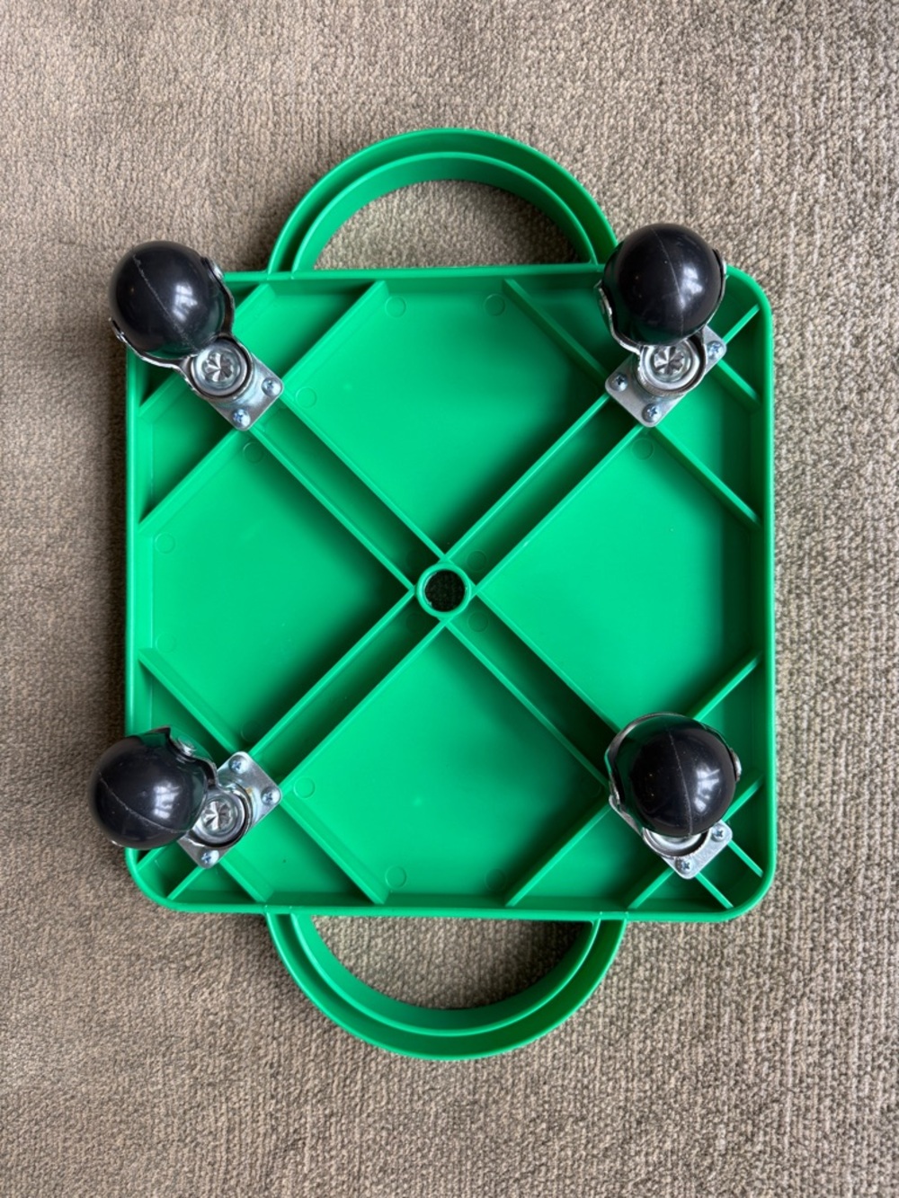 Green Indoor Scooter Board for Kids w/ Safety Ride On ~ Ages 6-10 - Picture 2 of 10